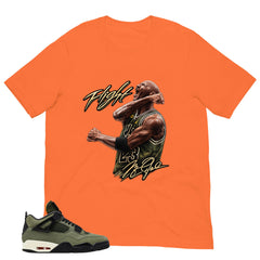 Flight Legend MJ Shirt - Match  Air Jordan 4 Undefeated