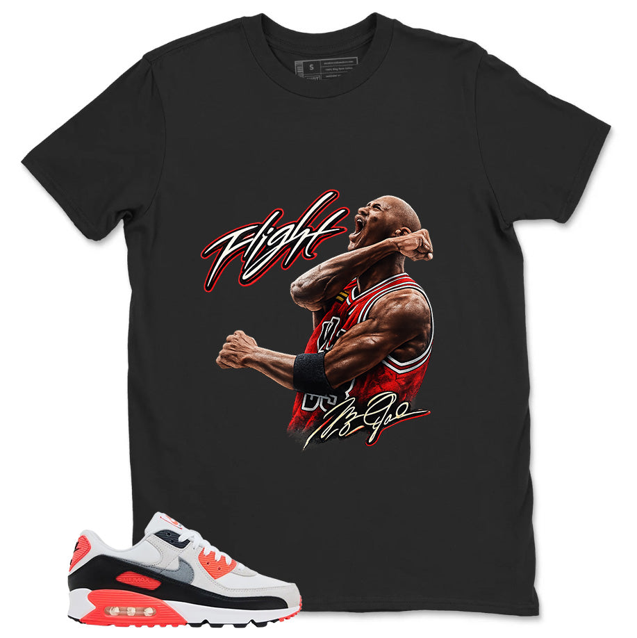 Flight Legend MJ Shirt - Match Air Max 90 Infrared