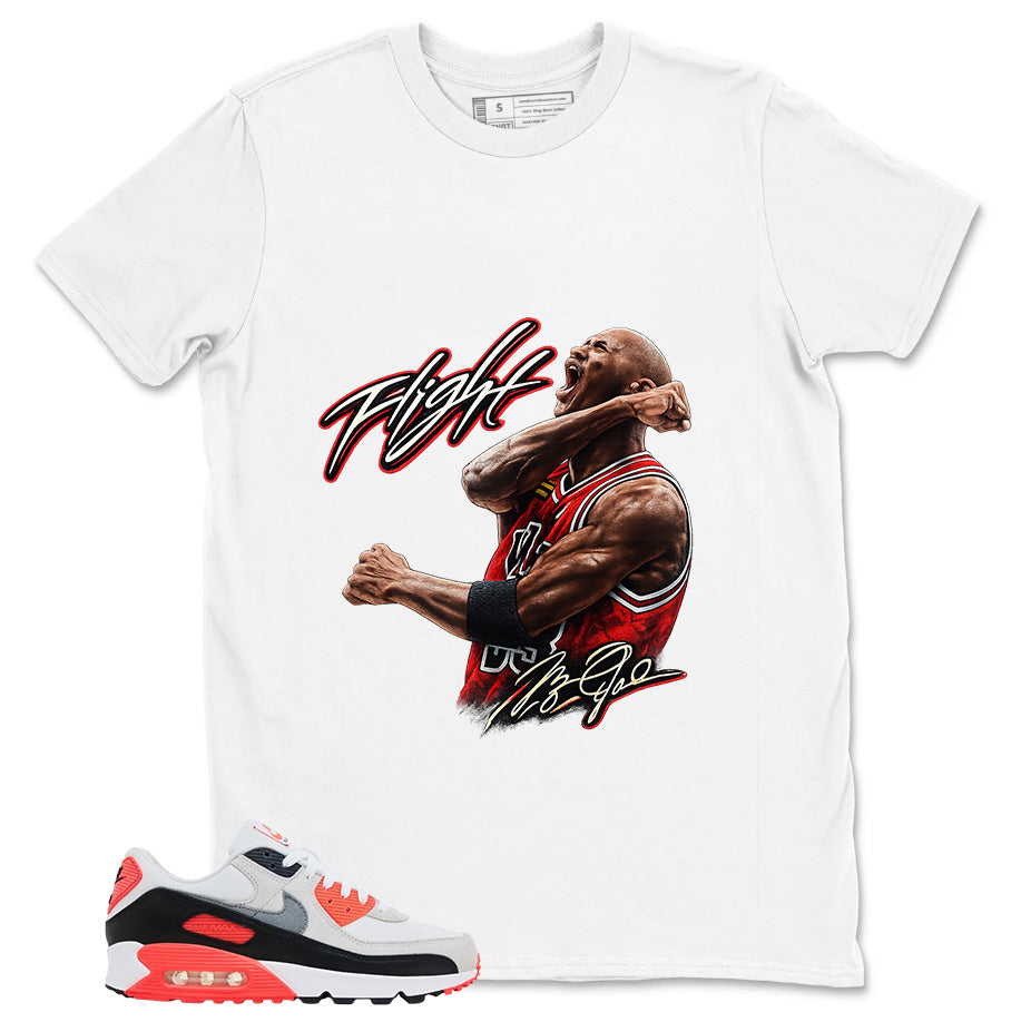Flight Legend MJ Shirt - Match Air Max 90 Infrared