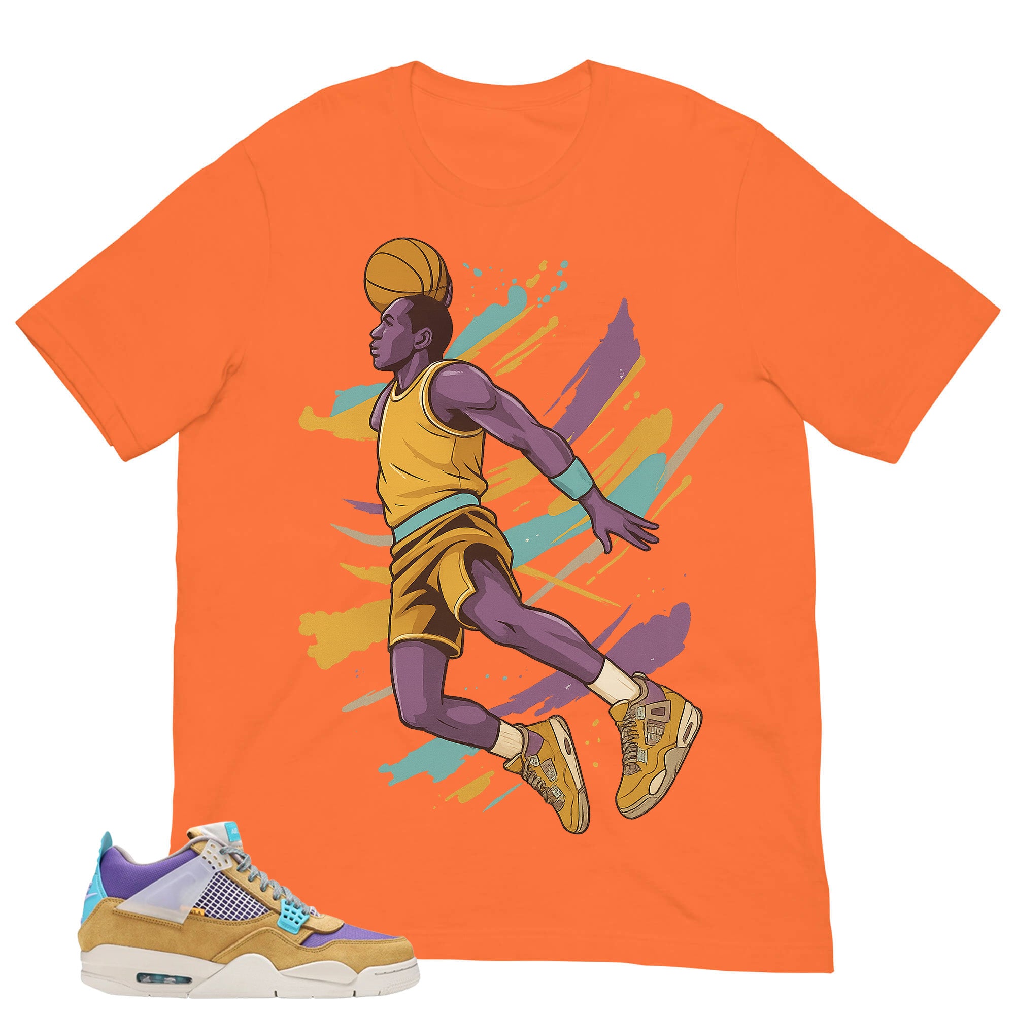 Flight Legend MJ Shirt - Match Union LA x Air Jordan 4 Desert Moss