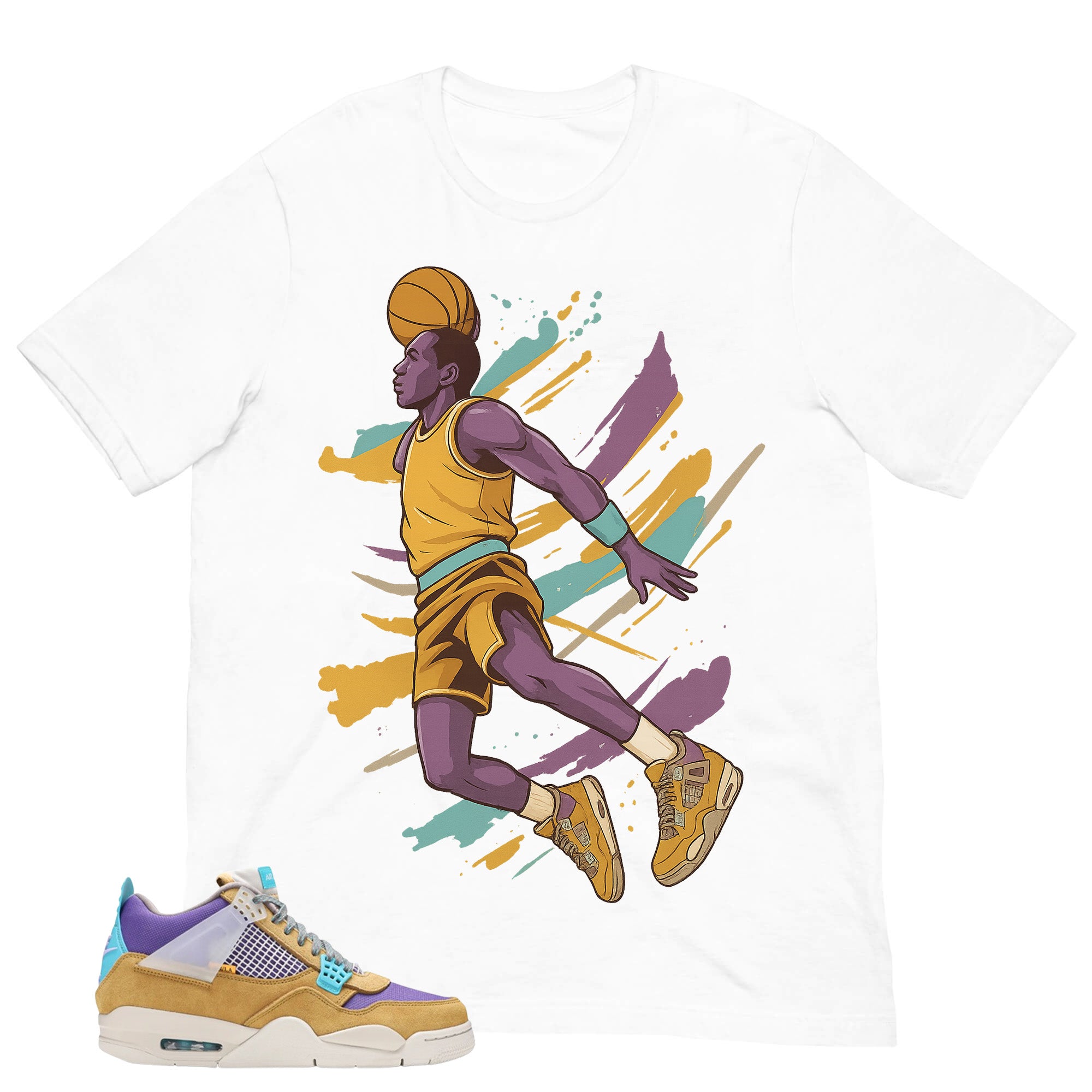 Flight Legend MJ Shirt - Match Union LA x Air Jordan 4 Desert Moss