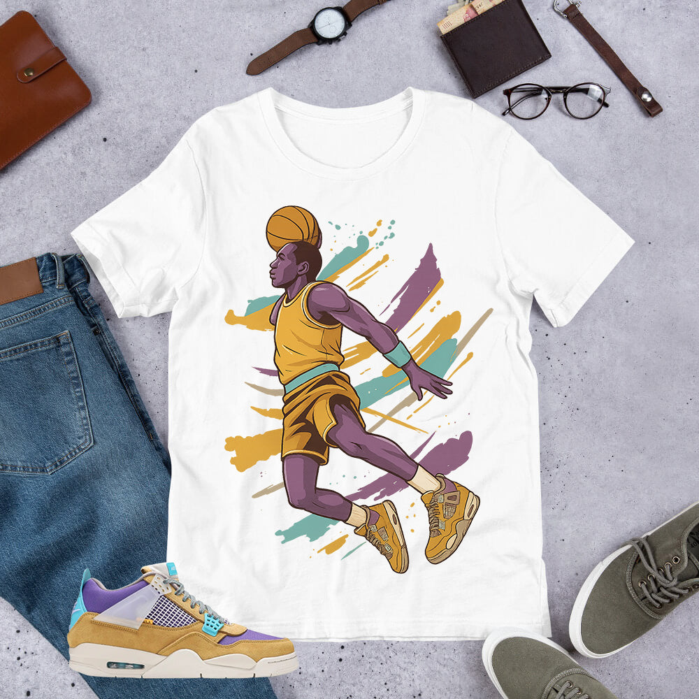 Flight Legend MJ Shirt - Match Union LA x Air Jordan 4 Desert Moss