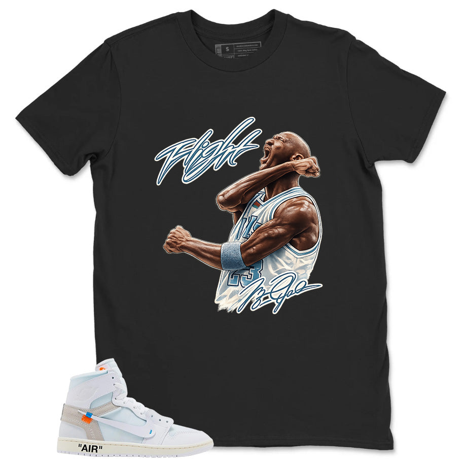 Flight Legend MJ Shirt - Match Virgil Abloh x Air Jordan 1 Alaska
