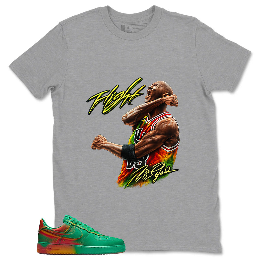Flight Legend Shirt - Match Air Force 1 Stadium Green Crimson