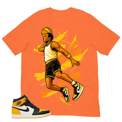 Flight Legend Shirt - Match Air Jordan 1 Yellow Toe