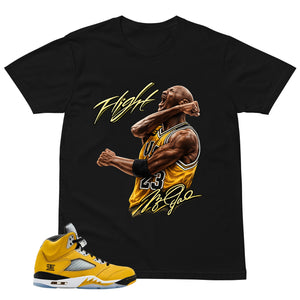 Graphic Tee Flight Legend Shirt - Matching Air Jordan 5 T23 Tokyo