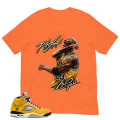 Graphic Tee Flight Legend Shirt - Matching Air Jordan 5 T23 Tokyo