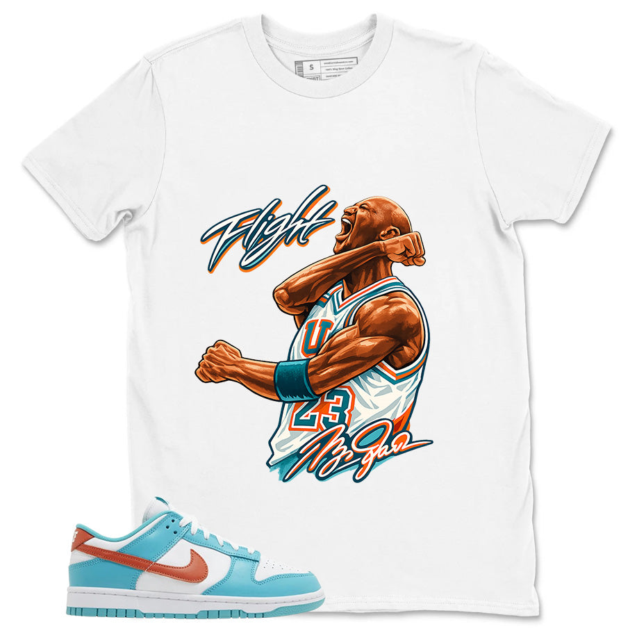 Flight Victory MJ Shirt - Match Green Dunk Low Miami Dolphins