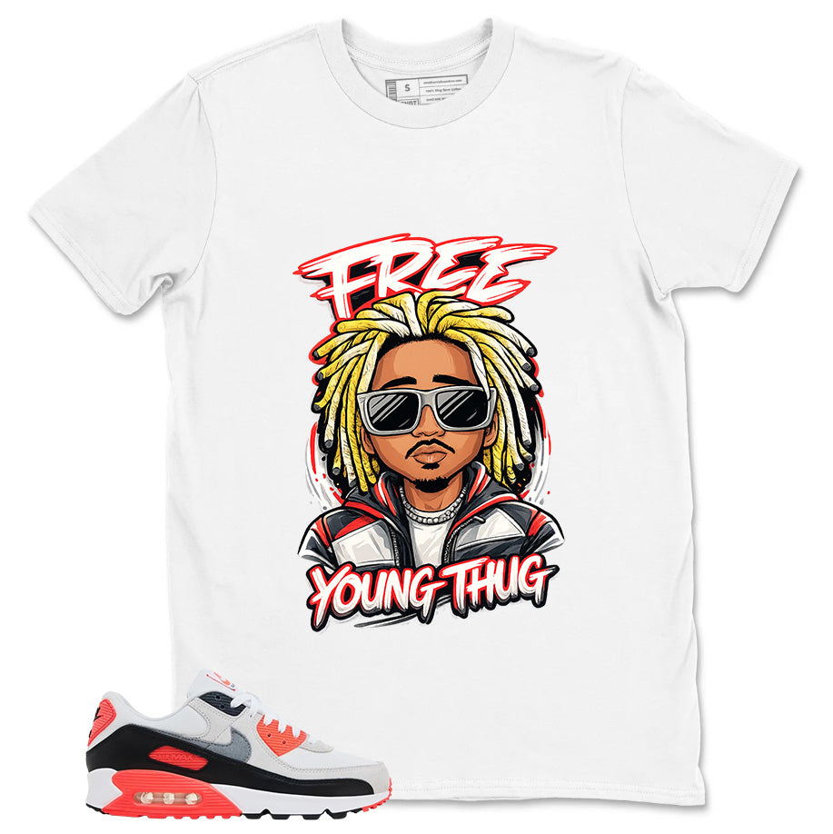 Free Young Thug Shirt - Match Air Max 90 Infrared