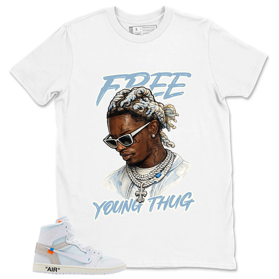 Free Young Thug Shirt - Match Virgil Abloh x Air Jordan 1 Alaska