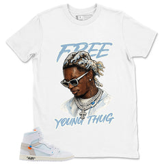 Free Young Thug Shirt - Match Virgil Abloh x Air Jordan 1 Alaska