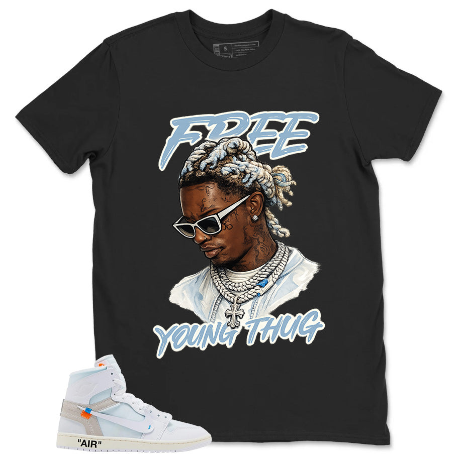 Free Young Thug Shirt - Match Virgil Abloh x Air Jordan 1 Alaska
