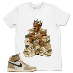 Fresh Kicks Shirt - Match Cream Air Jordan Wmns 1 Khaki