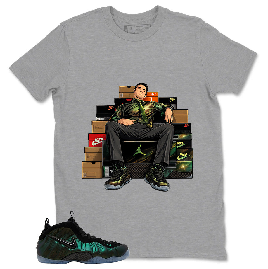Fresh Sneaker Shirt - Match Air Foamposite Pro Pine Green