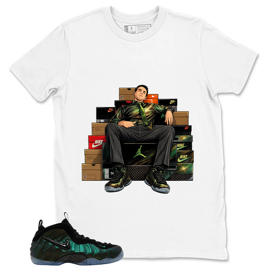 Fresh Sneaker Shirt - Match Air Foamposite Pro Pine Green