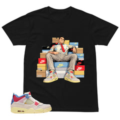 Fresh Sneaker Shirt - Match Union LA x Air Jordan 4 Guava Ice