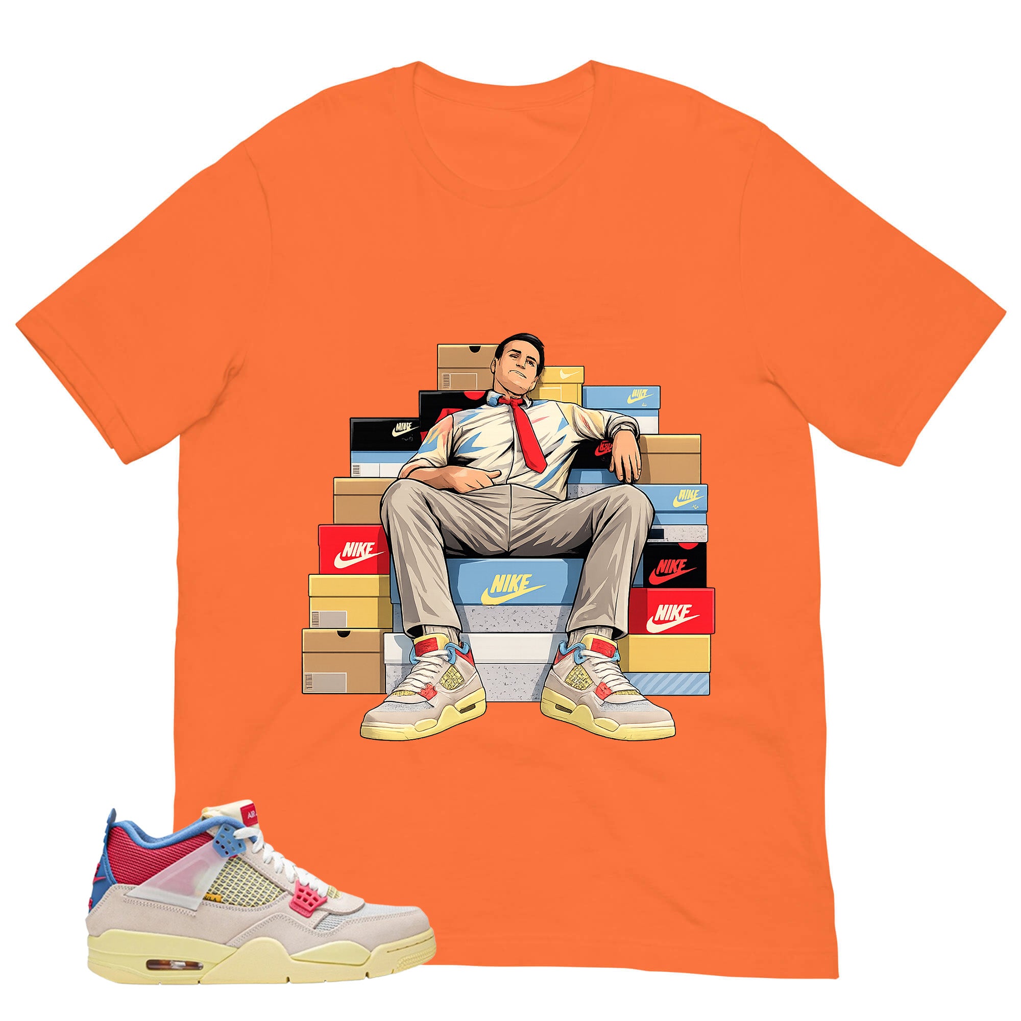 Fresh Sneaker Shirt - Match Union LA x Air Jordan 4 Guava Ice