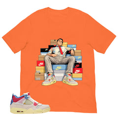 Fresh Sneaker Shirt - Match Union LA x Air Jordan 4 Guava Ice