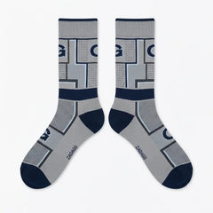 Georgetown Socks – Air Jordan 6 Retro Georgetown Inspired Mid-Calf Unisex Crew Socks