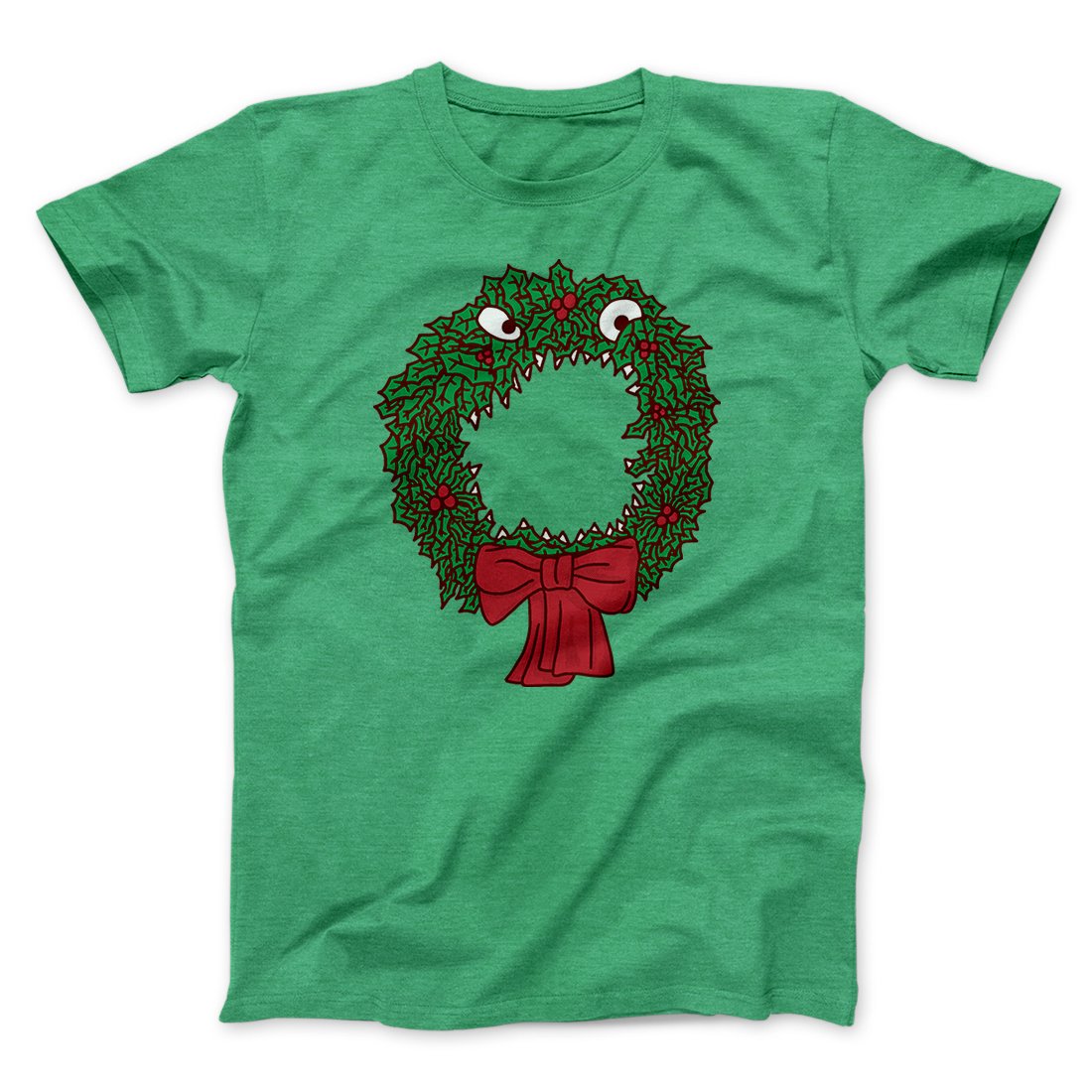 Christmas Nightmare Wreath Funny Movie Unisex T-Shirt Gift For Best Friends - Zadago
