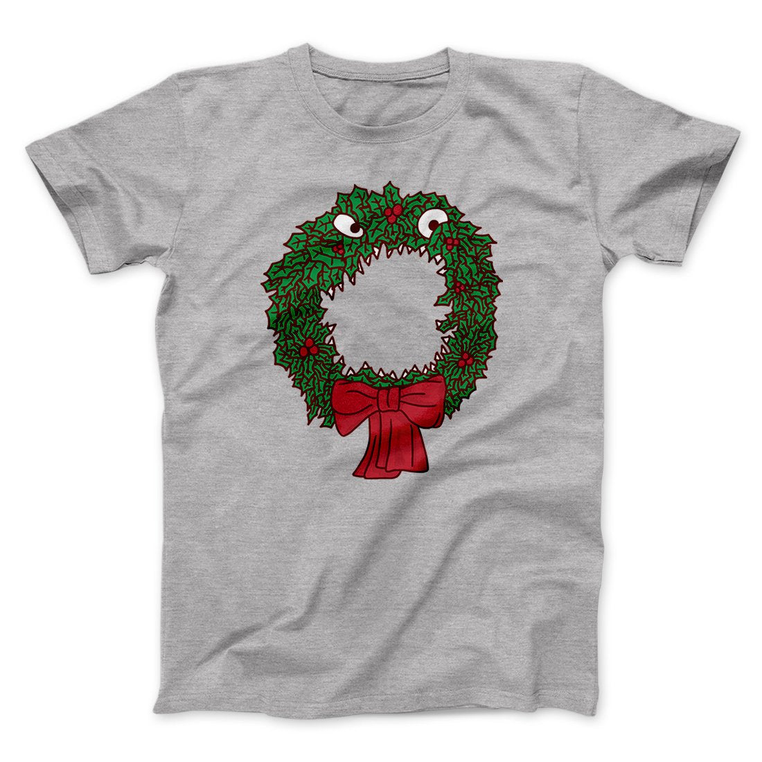 Christmas Nightmare Wreath Funny Movie Unisex T-Shirt Gift For Best Friends - Zadago