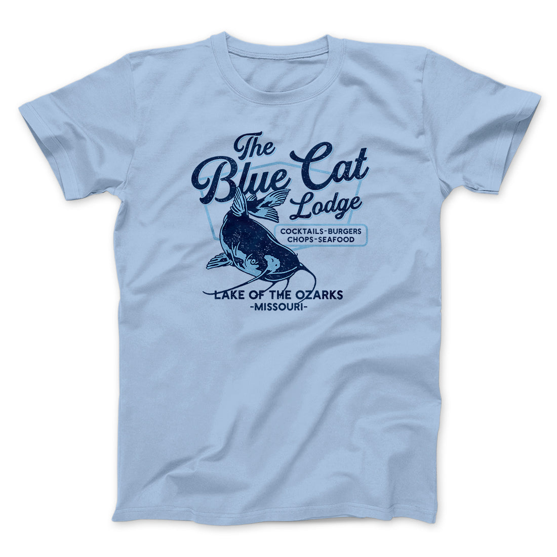 Blue Cat Lodge Funny Movie Unisex T-Shirt Gift For Best Friends - Zadago