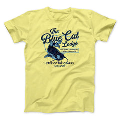 Blue Cat Lodge Funny Movie Unisex T-Shirt Gift For Best Friends - Zadago