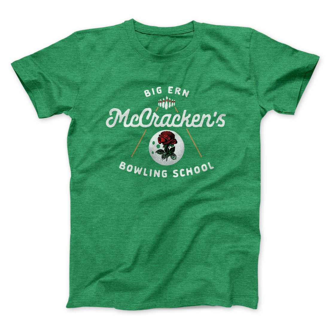 Big Ern McCracken's Bowling School Funny Movie Unisex T-Shirt Gift For Best Friends - Zadago