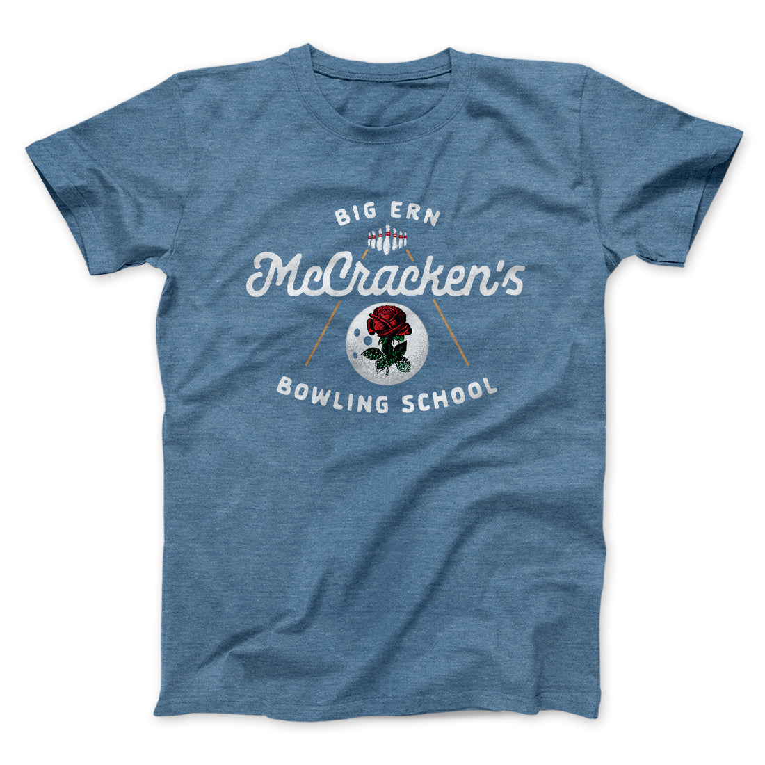 Big Ern McCracken's Bowling School Funny Movie Unisex T-Shirt Gift For Best Friends - Zadago
