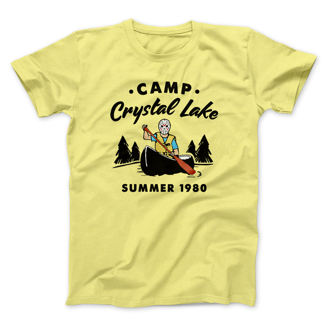 Camp Crystal Lake Funny Movie Unisex T-Shirt Gift For Best Friends - Zadago