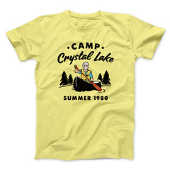 Camp Crystal Lake Funny Movie Unisex T-Shirt Gift For Best Friends - Zadago