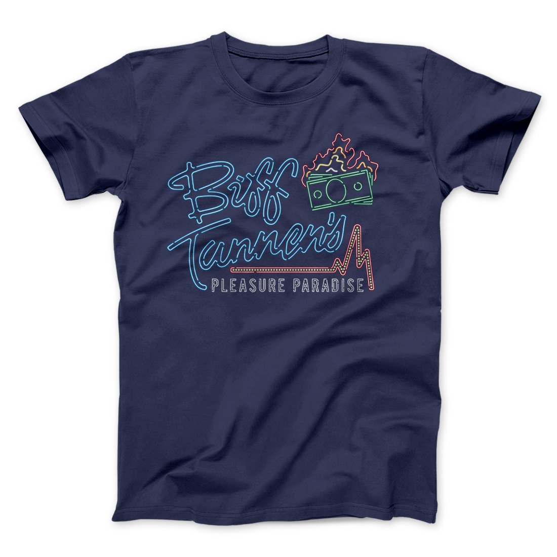 Biff Tannen's Pleasure Paradise Funny Movie Unisex T-Shirt Gift For Best Friends - Zadago
