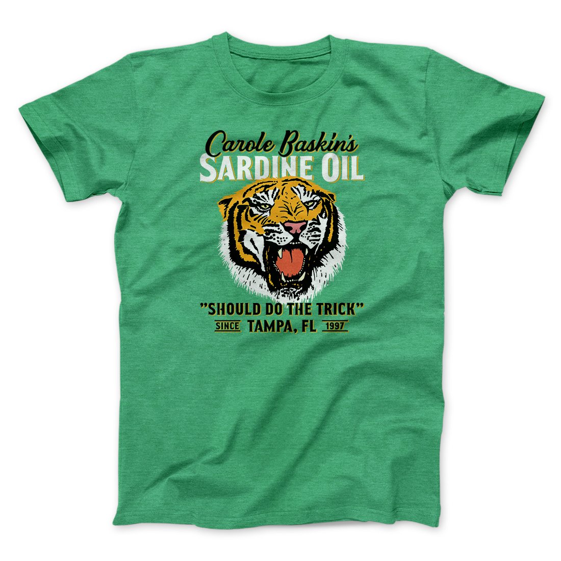 Carole Baskin's Sardine Oil Funny Movie Unisex T-Shirt Gift For Best Friends - Zadago