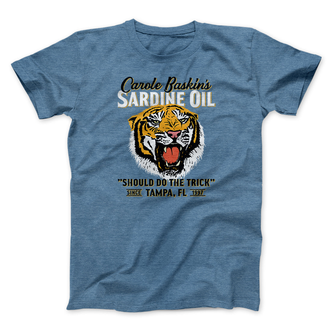 Carole Baskin's Sardine Oil Funny Movie Unisex T-Shirt Gift For Best Friends - Zadago