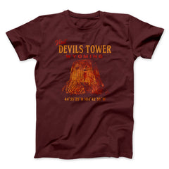 Visit Devils Tower Funny Movie Unisex T-Shirt Present For Friends - Zadago