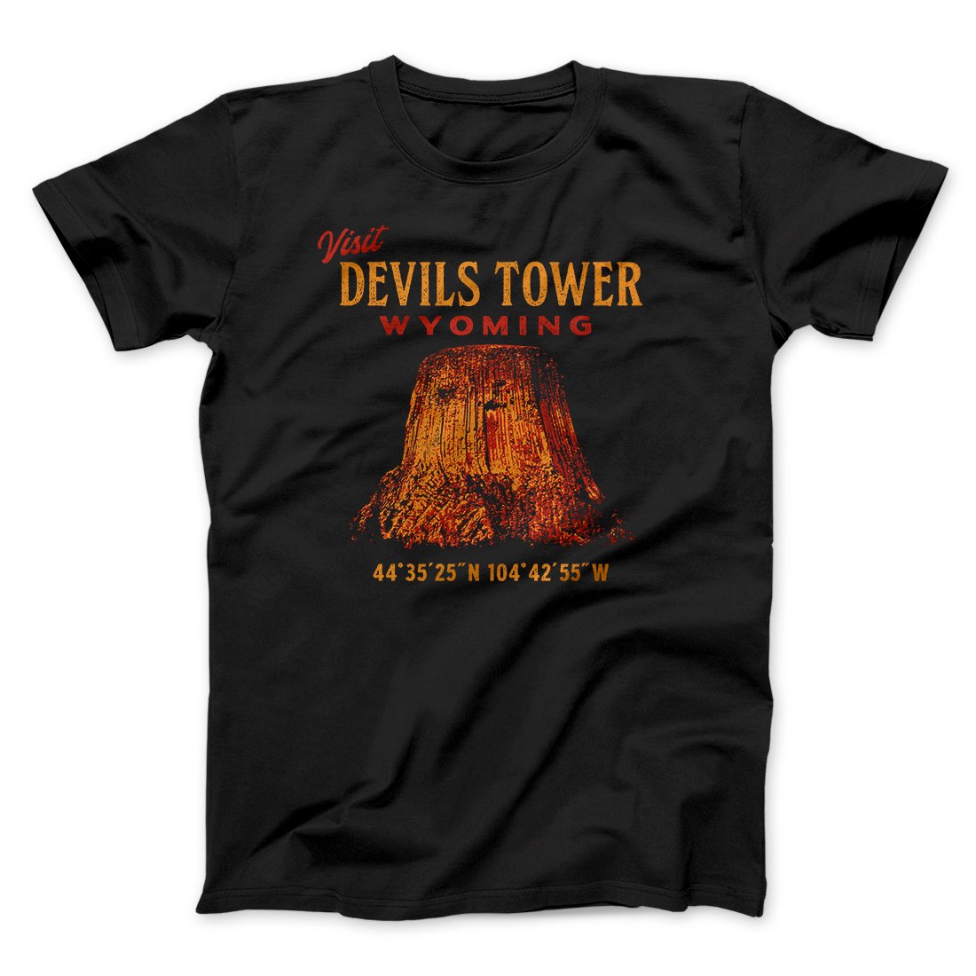 Visit Devils Tower Funny Movie Unisex T-Shirt Present For Friends - Zadago