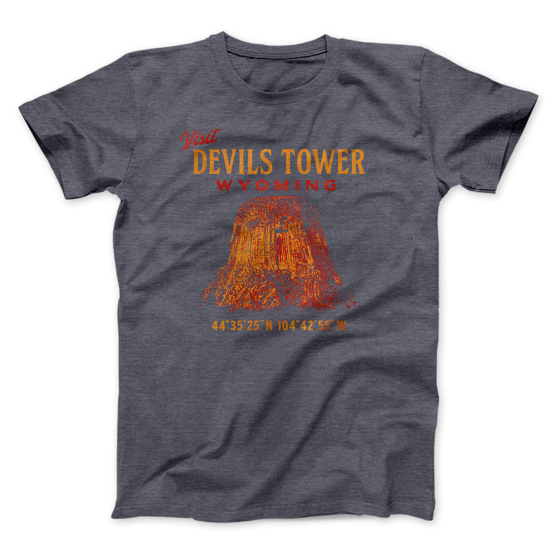 Visit Devils Tower Funny Movie Unisex T-Shirt Present For Friends - Zadago