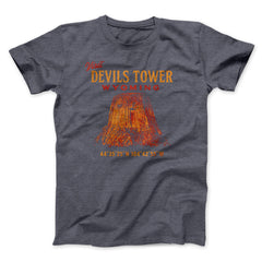 Visit Devils Tower Funny Movie Unisex T-Shirt Present For Friends - Zadago