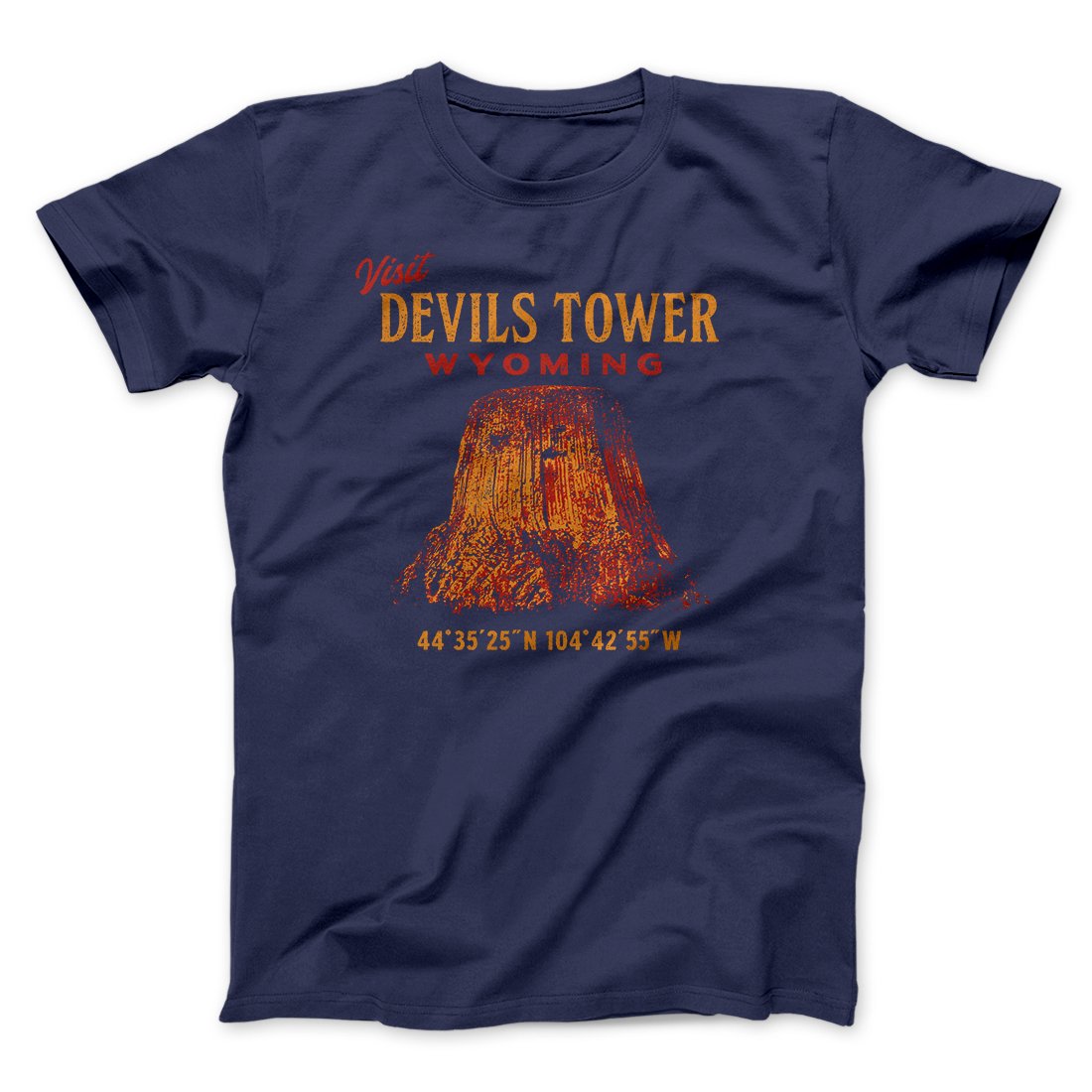 Visit Devils Tower Funny Movie Unisex T-Shirt Present For Friends - Zadago