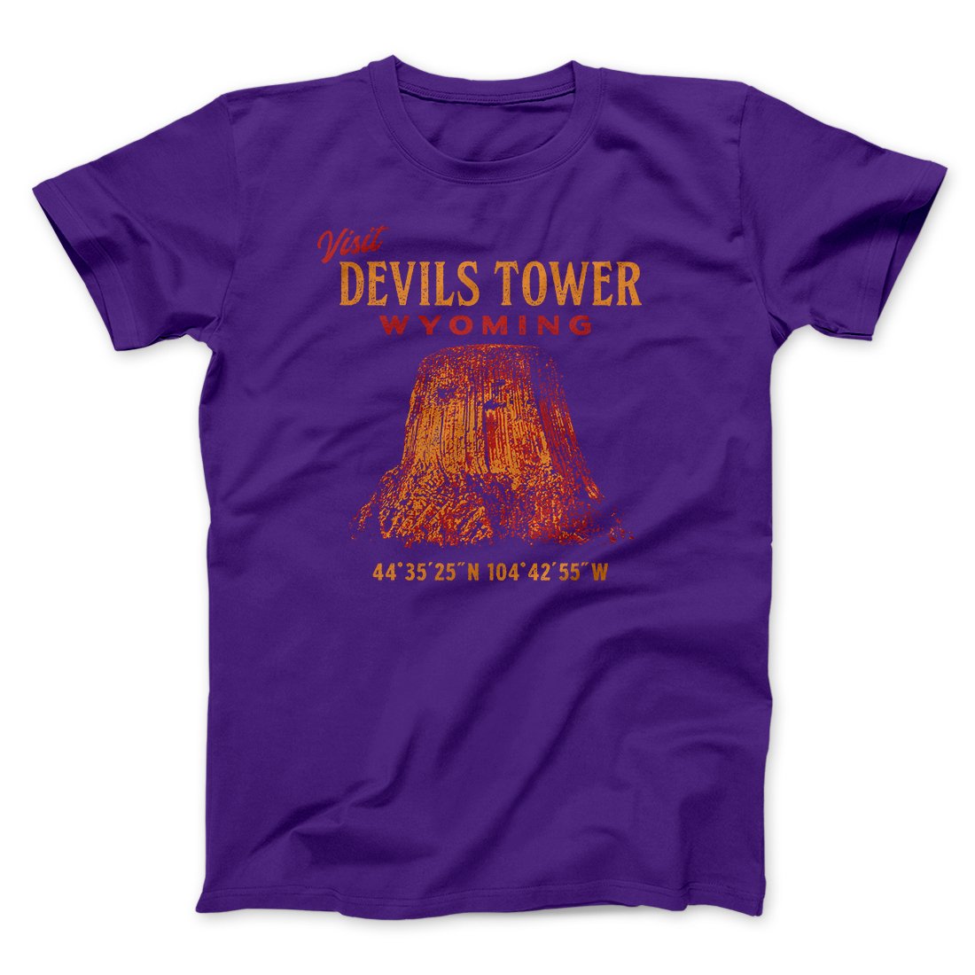 Visit Devils Tower Funny Movie Unisex T-Shirt Present For Friends - Zadago