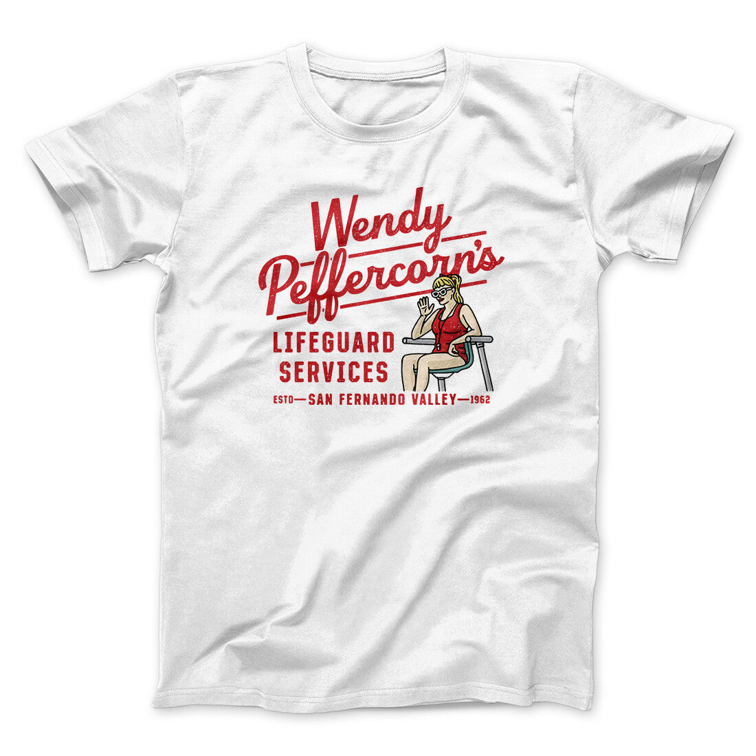 Wendy Peffercorn's Lifeguard Services Unisex T-Shirt Best Gift For Friends - Zadago