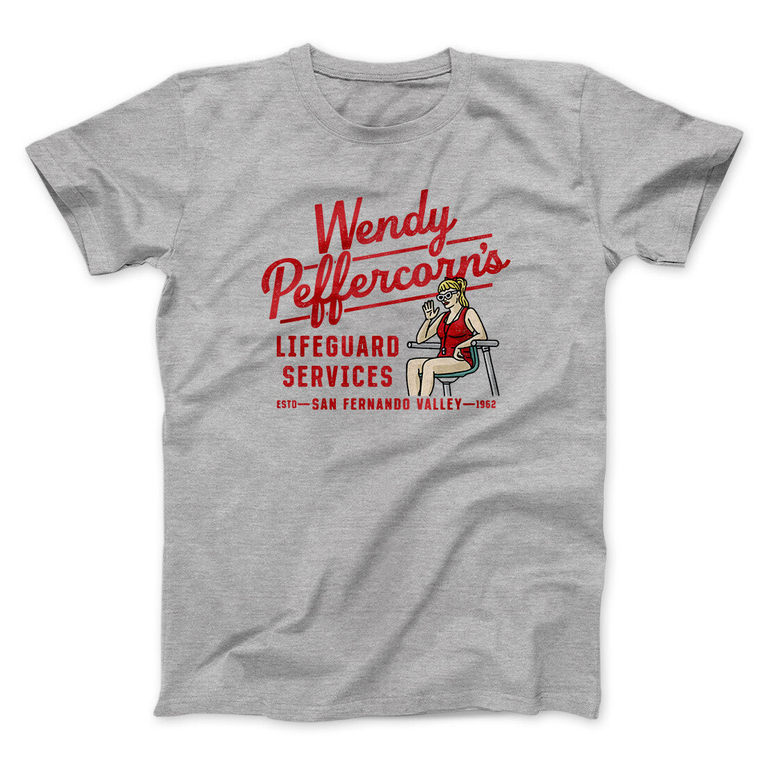 Wendy Peffercorn's Lifeguard Services Unisex T-Shirt Best Gift For Friends - Zadago