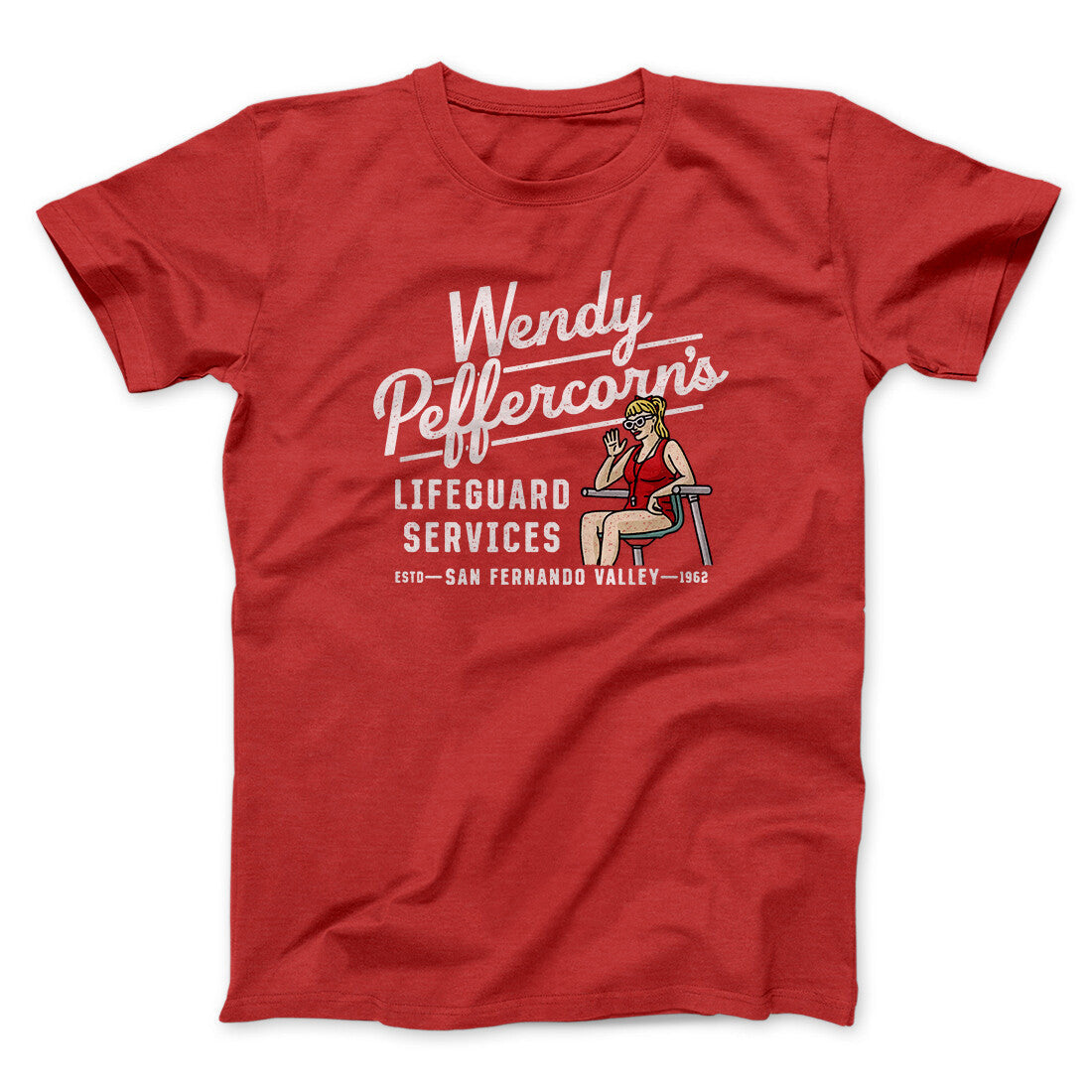 Wendy Peffercorn's Lifeguard Services Unisex T-Shirt Best Gift For Friends - Zadago