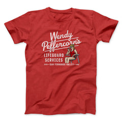 Wendy Peffercorn's Lifeguard Services Unisex T-Shirt Best Gift For Friends - Zadago