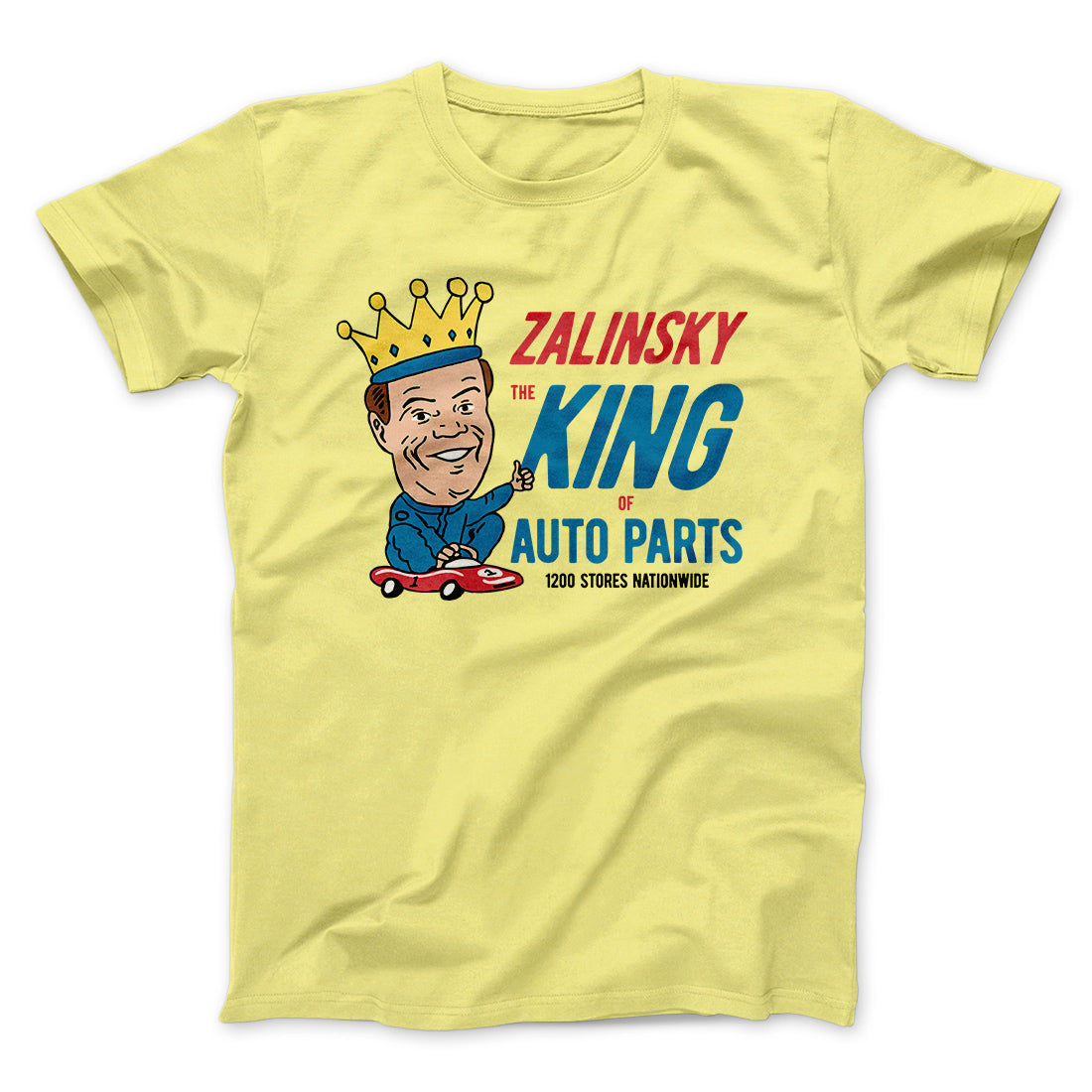 Zalinsky Auto Parts Funny Movie Unisex T-Shirt Best Gift For Friends - Zadago