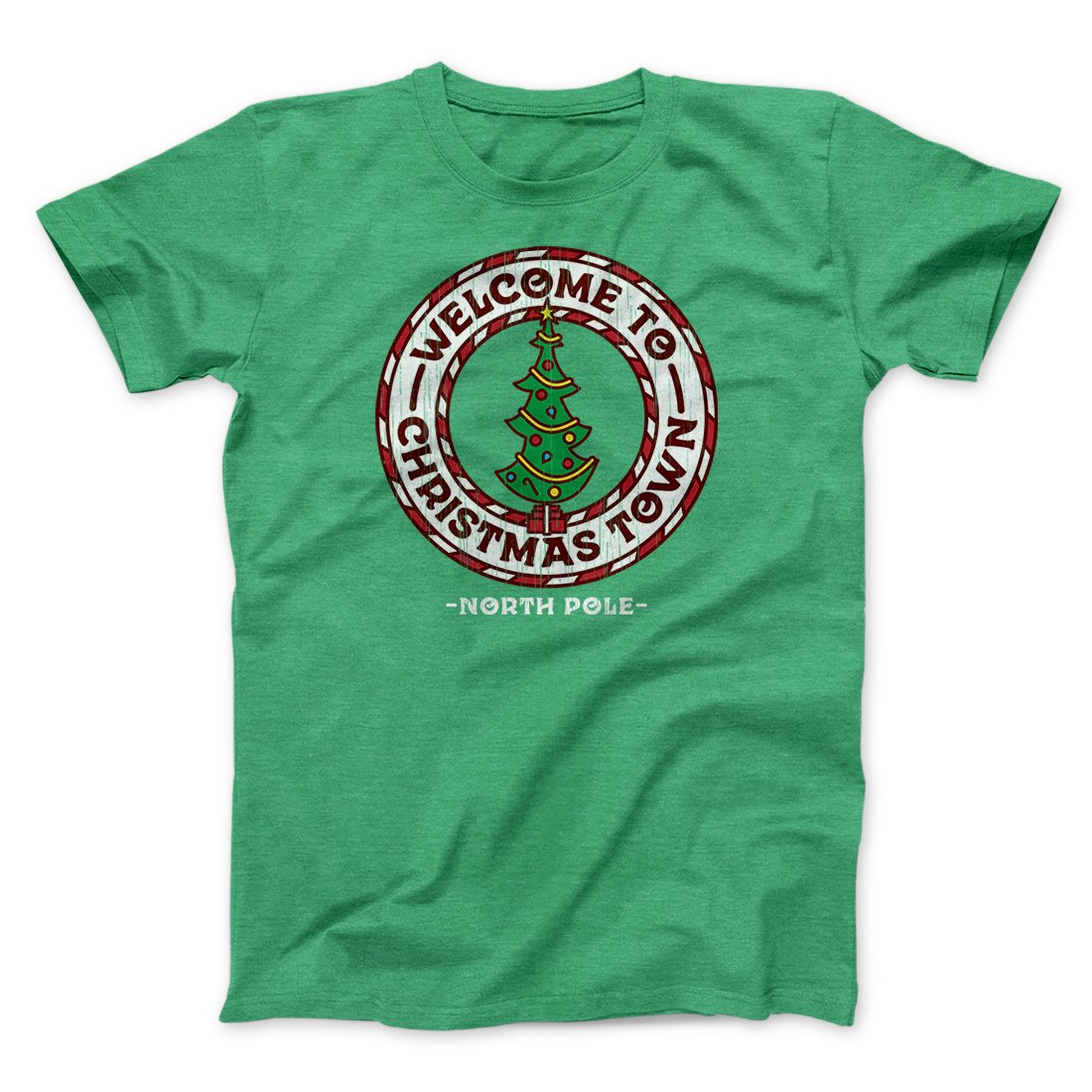 Welcome to Christmas Town Funny Movie Unisex T-Shirt Gift For Friends - Zadago