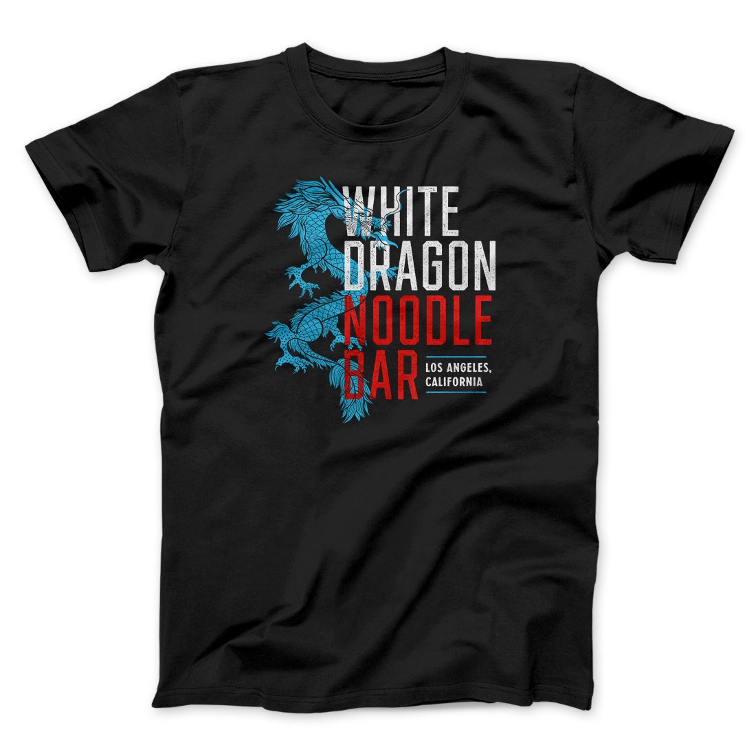 White Dragon Noodle Bar Funny Movie Unisex T-Shirt Best Gift For Friends - Zadago