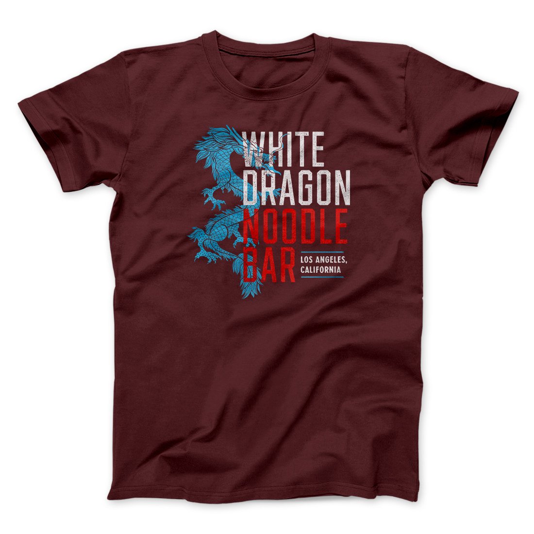 White Dragon Noodle Bar Funny Movie Unisex T-Shirt Best Gift For Friends - Zadago