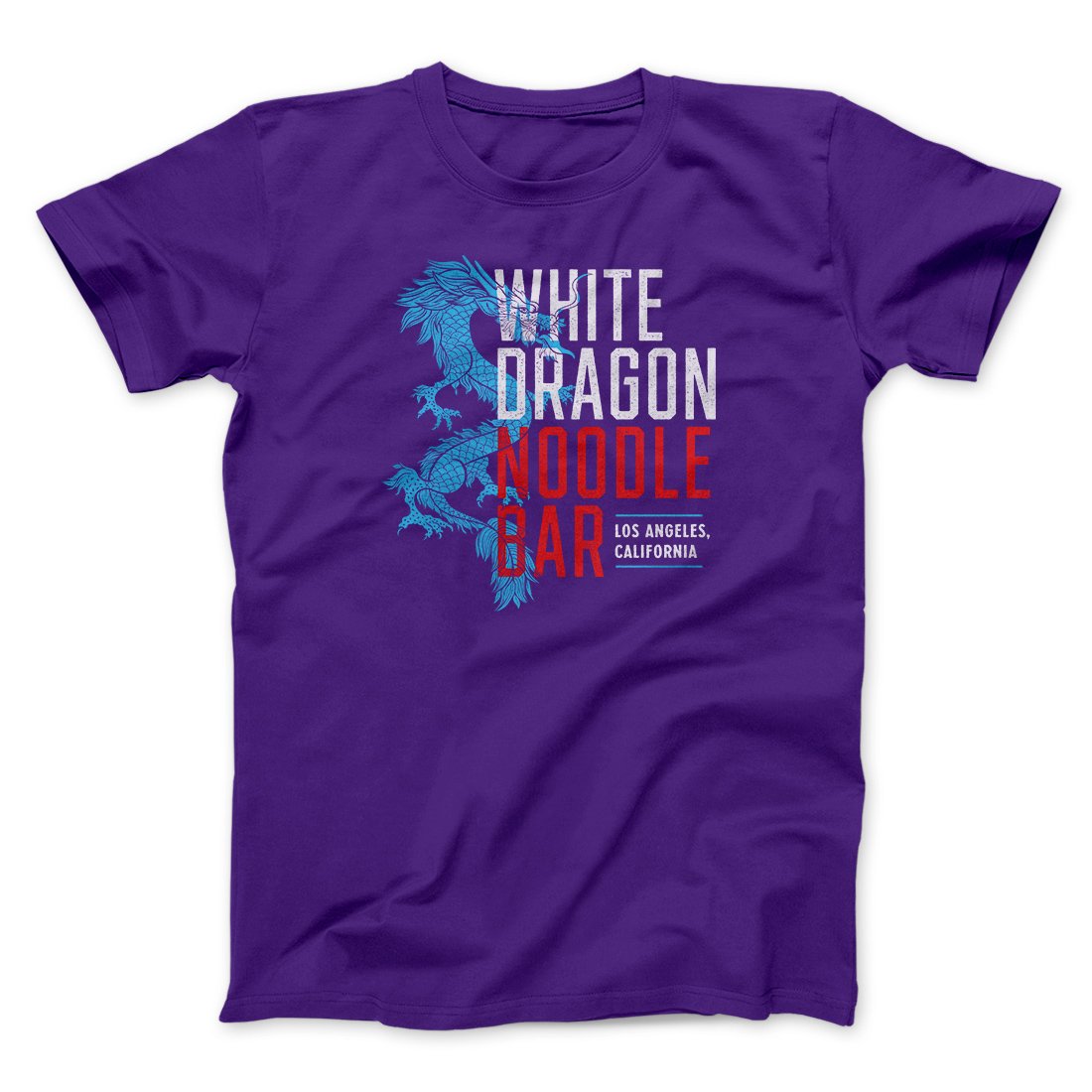 White Dragon Noodle Bar Funny Movie Unisex T-Shirt Best Gift For Friends - Zadago