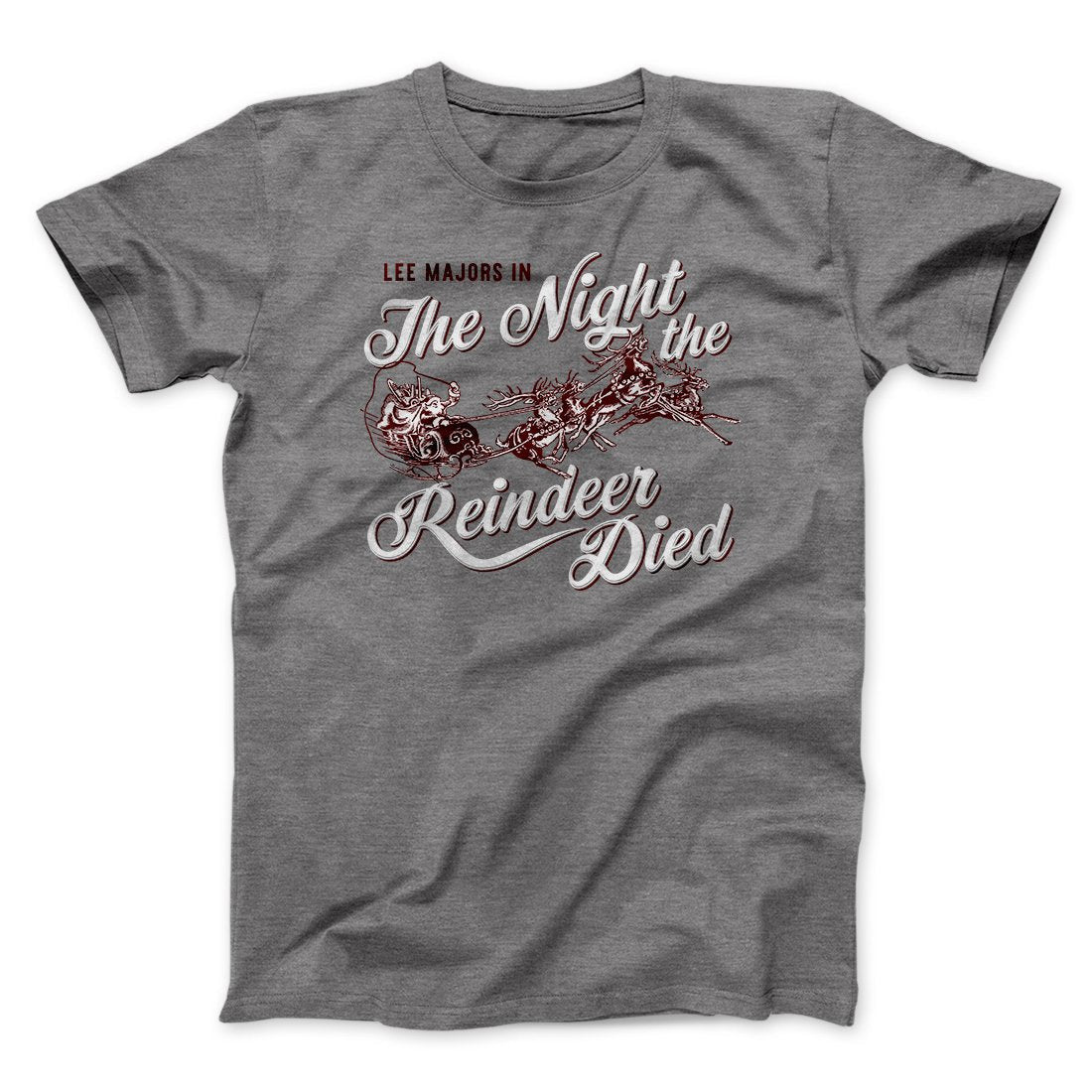 The Night The Reindeer Died Funny Movie Unisex T-Shirt Best Gift For Friends - Zadago